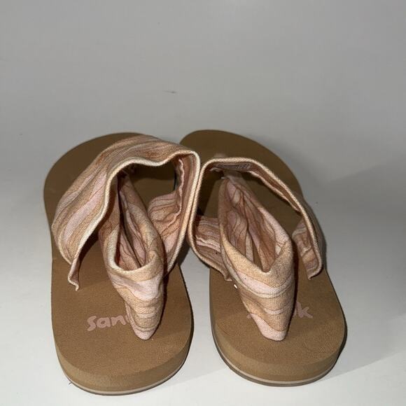 Sanuk sling soft top sandals size 7. - Picture 4 of 9